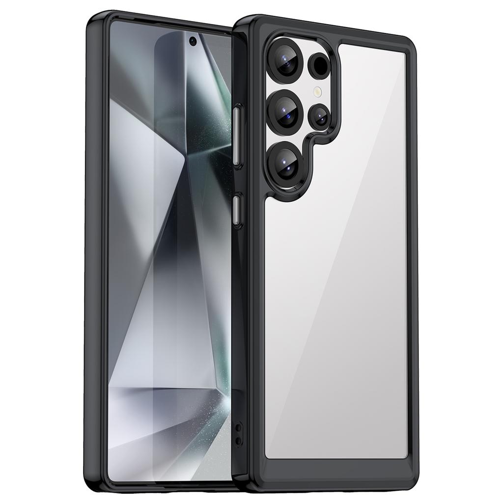 Etui na Samsunga Galaxy S25 Ultra TPU+Akryl Ochronne Przezroczyste Etui na Telefon