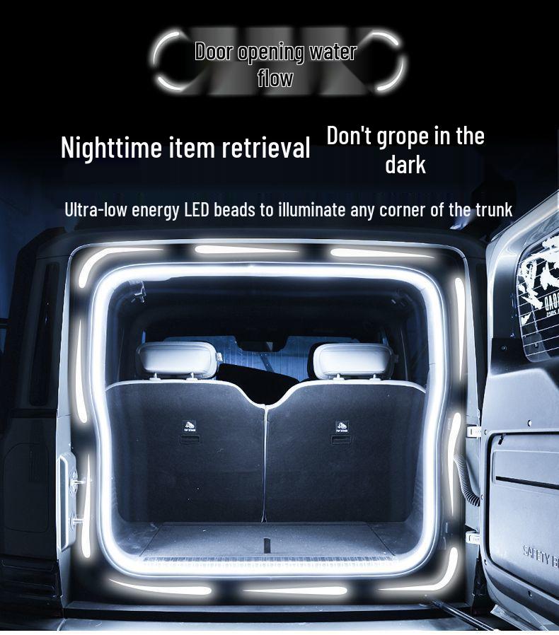 Avatr 07 Trunk & Tail Box Ambient Light Strip - Camping Decorative Accessory