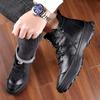 Fashion Genuine Leather Men Boots Winter Natural Cow Leather 2024 Warm Comfortable Non-Slip Men'S Winter Boots Zapatos De Hombre