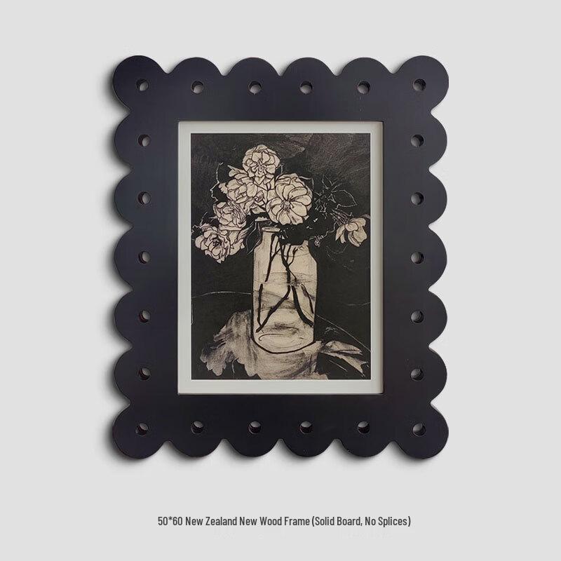 Retro French Black and White Art Wall Decor