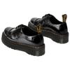 Dr. Martens 1461 Distressed Patent Leather Platform Shoes 'Black' Women's 27716001