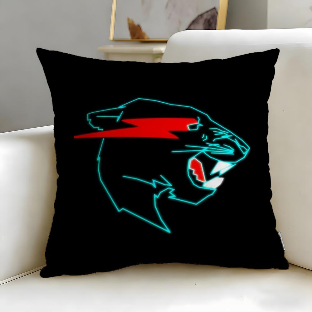 Fodera per Cuscino Mr Beast, Celebrità Popolare di Internet, Morbida e Facile da Lavare – Versatile per Divano, Letto, Viaggio e Ufficio