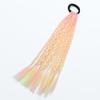 1 PCS New Girls Dirty Braids Colorful Twist Tie Wigs Ponytail Kids Hair Accessories Headbands Rubber Bands Princess Headwear