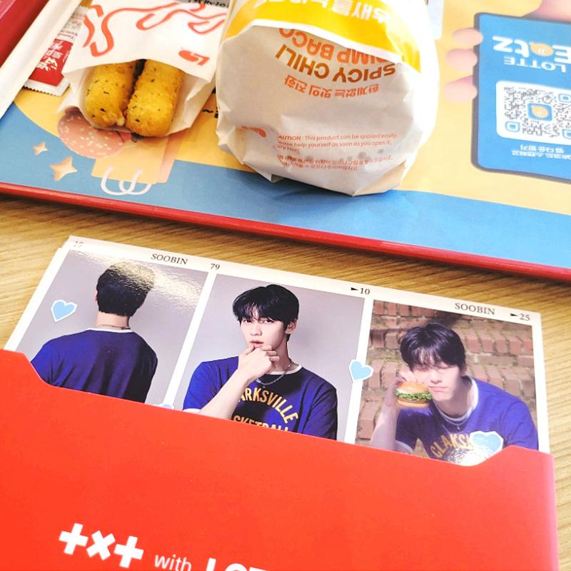 Tomorrow X Together Lotteria × TXT – Exclusive Photocard Set