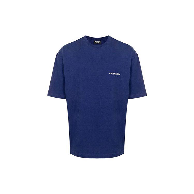 Balenciaga Logo Medium Fit T Shirt 612966TIVG53967