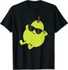 Niedliche orangefarbene Früchte Entspannendes fauler Sommer Herren Damen T-Shirt Lässiges Baumwollshirt Vier Jahreszeiten T-Shirts Grafik T-Shirts Teenager Kleidung