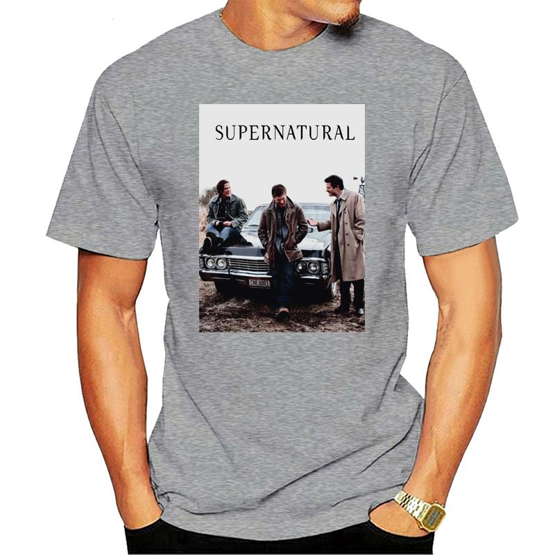 Supernatural Winchester Jensen Ackles Mens Ladies Tshirt Summer Fashion Funny Highquality Printing Cotton Tee Shirts