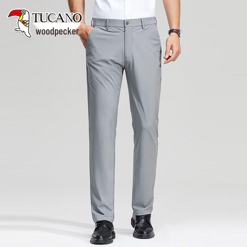 TUCANO Men's 2026 Spring Loose Fit Straight Leg Casual Pants
