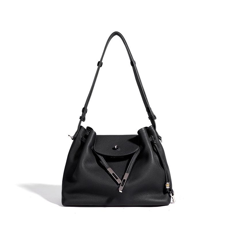 Damen Tasche leichte Luxus große Kapazität Messenger Umhängetasche Damen vielseitig Pendler Frühling und Sommer Koreanische Leder Handtasche Achseltasche