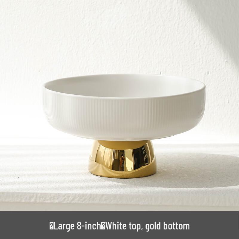 

Ru Han Ceramic Pedestal Fruit Plate