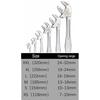 For Automotive Repair, Plumbing Heavy-Duty Industrial Crab Claw Wrench - Quick-Adaptive Ratchet, Wide Jaw Adjustable Tool