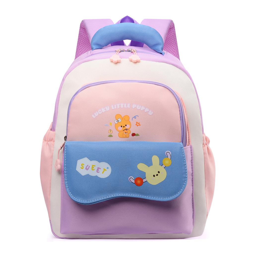 Schoolbag Kapibara schoolbag cute contrasting color girls backpack fashion trend kindergarten schoolbag cartoon cute backpack