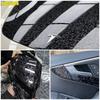 Premium PET Matte & Glossy Black Silver Red Forged Carbon Fiber Wrap Vinyl Car Film Motorcycle Scooter Vehicle Wrapping Foil