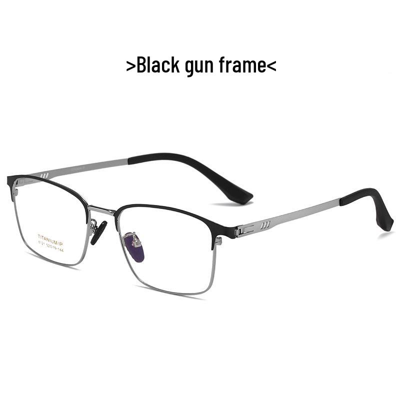 2022 Ultra-Light Titanium Glasses with Screwless Hinges Prescription Blue Light Filtering