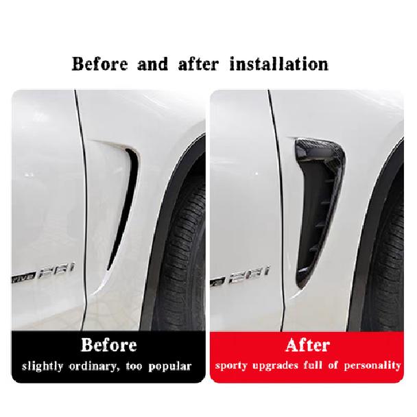 Wing cover For BMW X5 F15 2014-2018 M Sport Side Fender Air Flow Vent Cover Trim