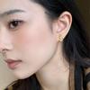 Vintage Elegant Conch Butterfly Stud Earrings For Women Girls Fashion Exquisite Temperament Earrings Jewelry Accessories Gifts