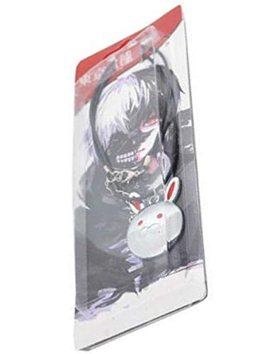 [Entering Love and Peace] Tokyo Ghoul Kirishima Touka Cosplay Costume Set (Top and Bottom + Long Socks + Wig + Keychain) 5-piece Set (Costume Size XL)