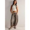 Women High Waist Loose Straight Washed Wide Leg Long Denim Jeans