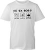 Potatoes Boil Em Mash Em Unisex T Shirt Funny Novelty Graphic Print Black Tee