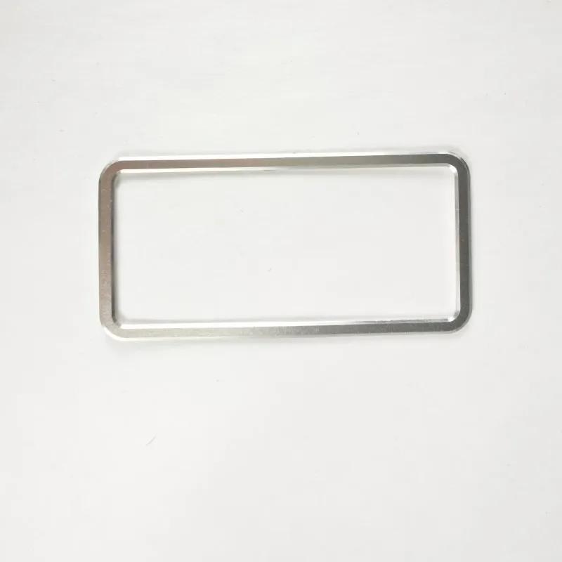 Car Warning Lamp Switch Frame Trim For Mercedes Benz GLK X204 2008-2015 Interior Accessories Decals Aluminium Alloy Sticker серебряный