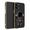 For Xiaomi Poco X8 Pro Case Shining Astronaut Spaceman Bracket Holder Design Soft Plating For Xiaomi Poco X8 Pro Back Cover