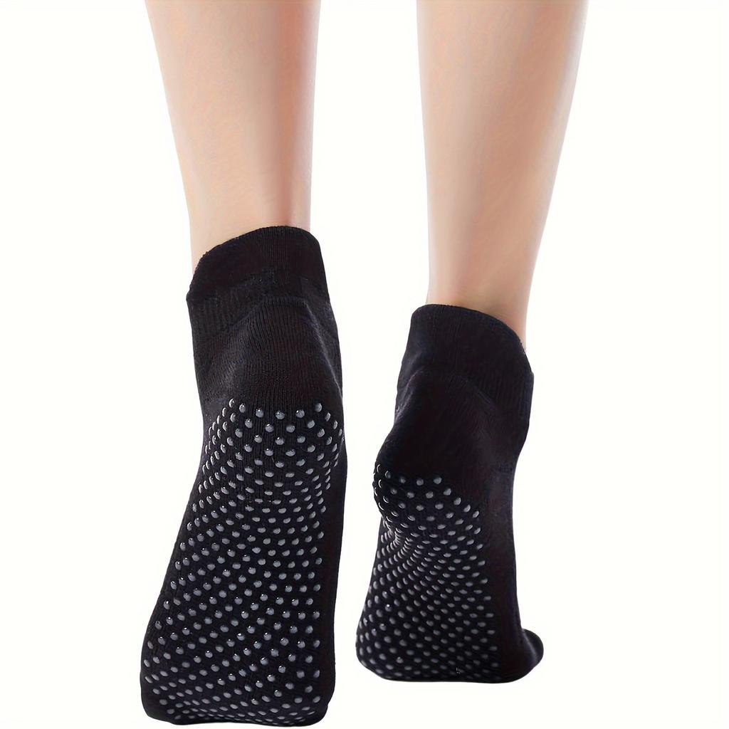 Rutschfeste Pilatessocken für Damen, atmungsaktiv, Fitness-Baumwolle, Yogasocken für Damen, Fitnessstudio, Workout, Ballett, Tanz, Sport-Socken
