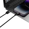 StarSpeed 3in1 USB Phone Cable - Micro USB / iPhone Lightning / USB-C 1.2m - Black