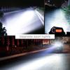 6 Led Chips Additional strobe LED Spotlight for Motorcycle 200W Motocross Flash led Headlights Fog Light for car ATV UTV 12V 24V
