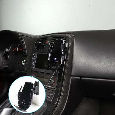 For Chevrolet Corvette C6 2005-2013 ABS Center Console Air Outlet Cell Phone Holder GPS Wireless Charging Navigation Holder