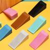 Cute Safety Silicone Door Stop Stoppers Block Wedge Doorstops Door Stopper Home Office Door Rear Retainer Anti-collision Stop