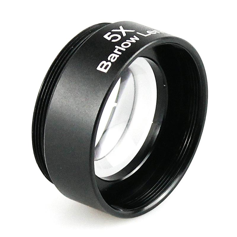 

Линза Барлоу 5X для любой резьбы M28X0.6 1,25 дюйма, окуляр телескопа, астрономия