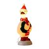 Christmas Bird Figurine Lamp, Warm White USB Powered Santa Hat Bird Decoration for Mantel Shelf Entryway or Tabletop Display