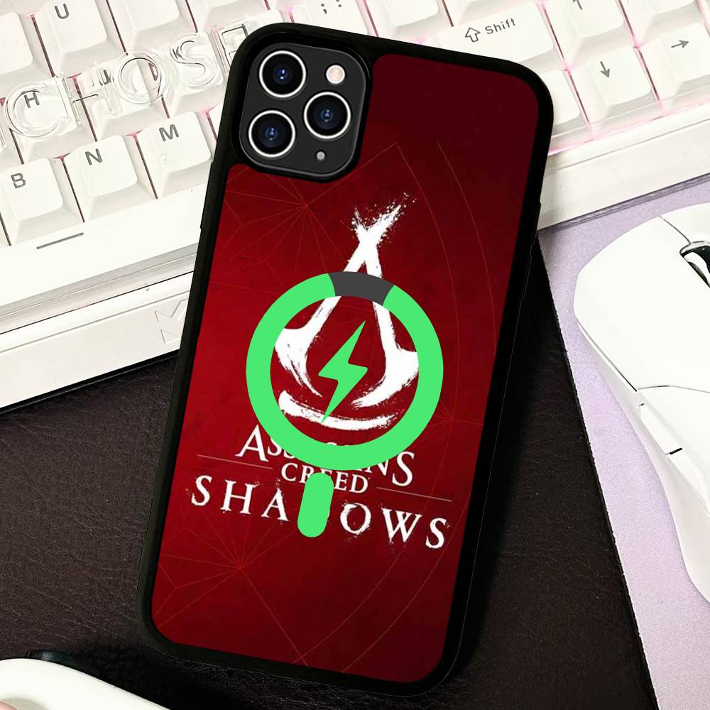 A-Assassin S -Creed Gaming For Magsafe Magnetic Phone Case For IPhone 17 16 Pro Max 15 Plus 14 13 12 11 Cover