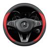 Leather Car Steering Wheel Cover for Mercedes Benz Amg CLS GLC GLB CLA 250 W218 W166 C200 W204 W245 W203 W221 W211 Accessories
