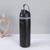 Isolierte Sportwasserflasche aus Edelstahl 304 mit Pop-Up-Deckel und tragbarem Griff