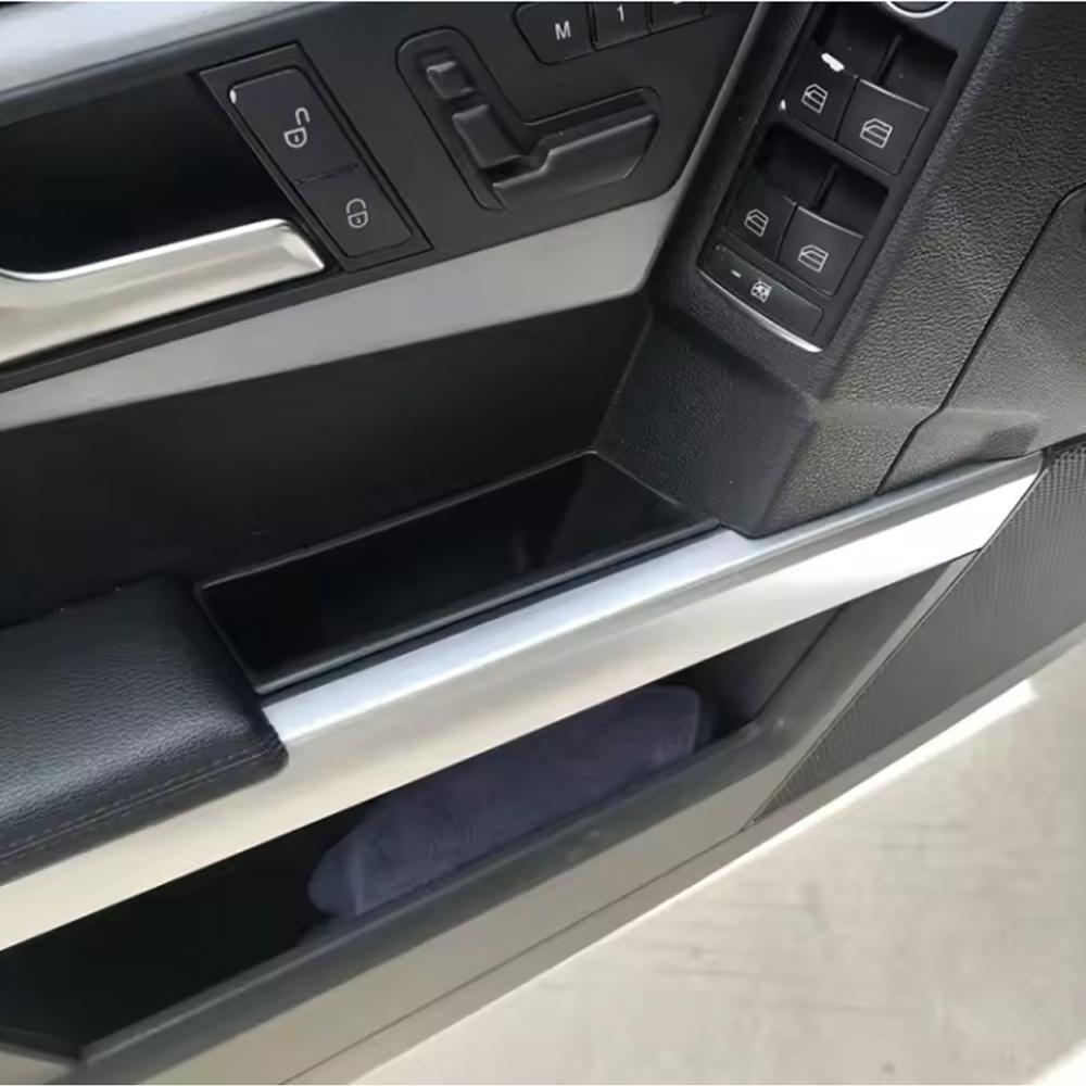 Car door handle storage box tray For Mercedes Benz GLK Class X204 GLK200 220 250 300 350 2008-2015 Accessories