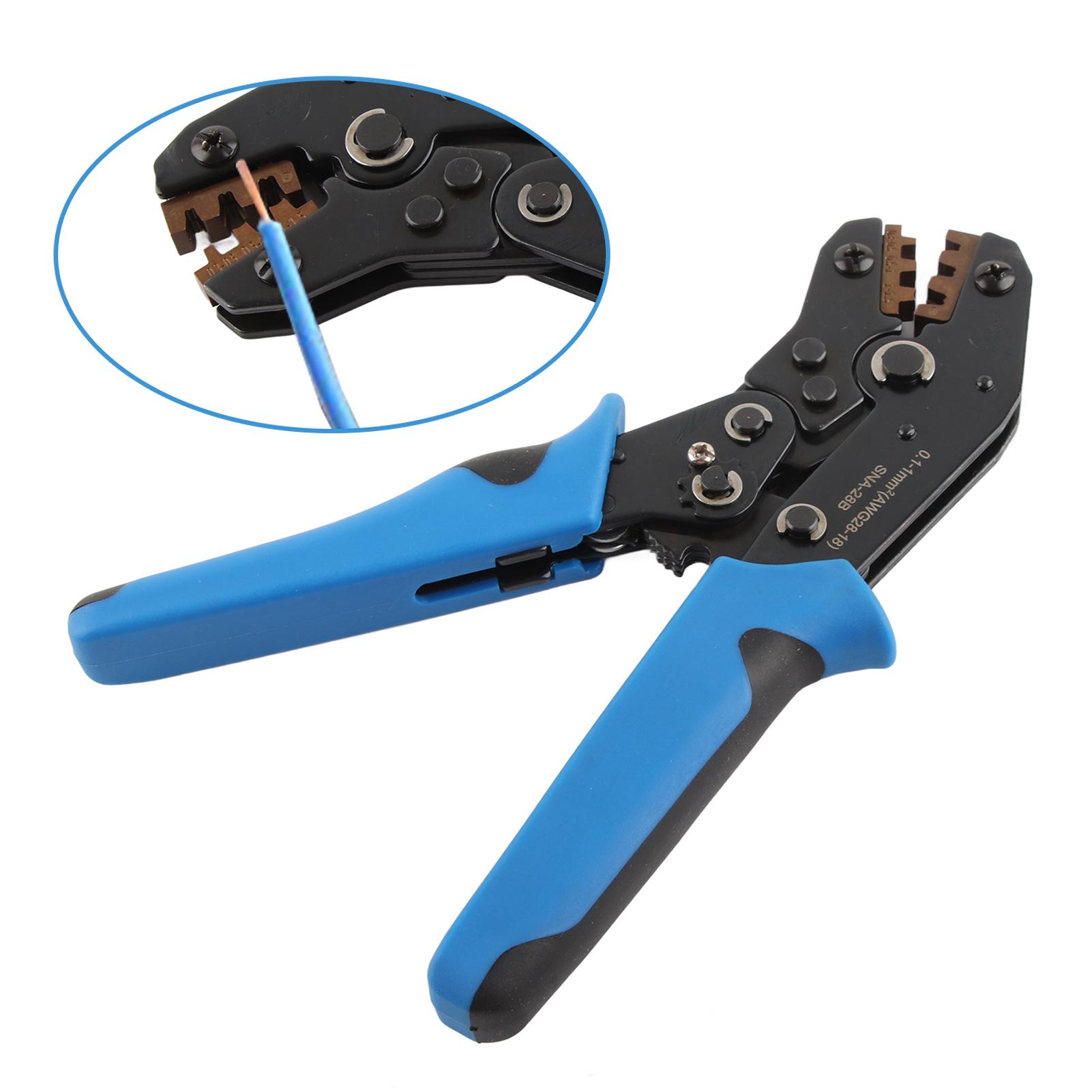 

SNA 28B Pin Socket Terminal Crimping Tool Crimper For JSTSM For Dupont темно-синього кольору