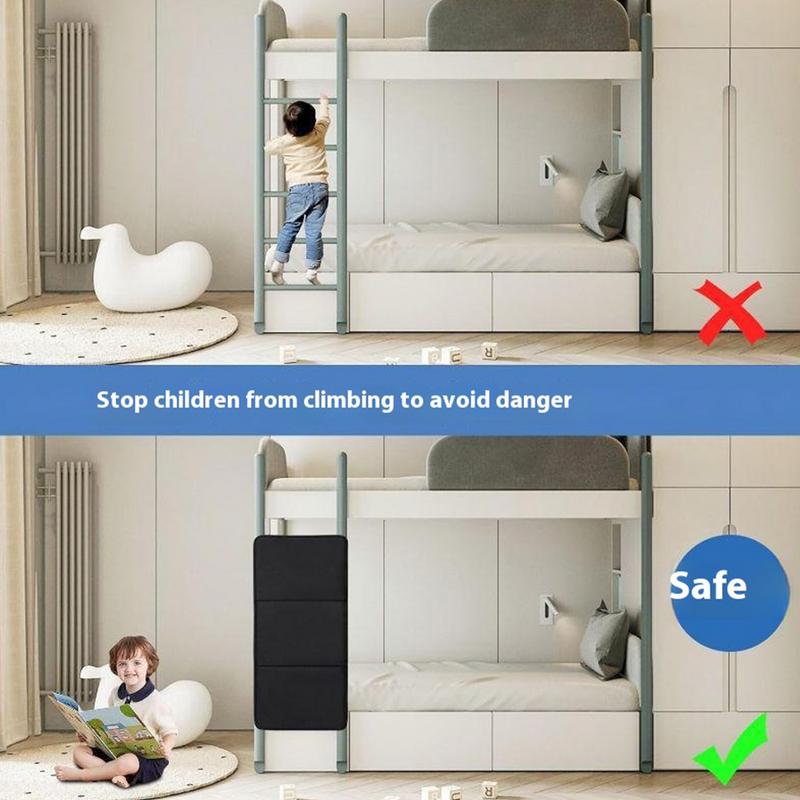 Capa para Escada de Beliche Travas para Escada de Beliche Almofada para Escada de Beliche Para Evitar Que Crianças Subam na Escada Tampa de Escada Trava de Placa
