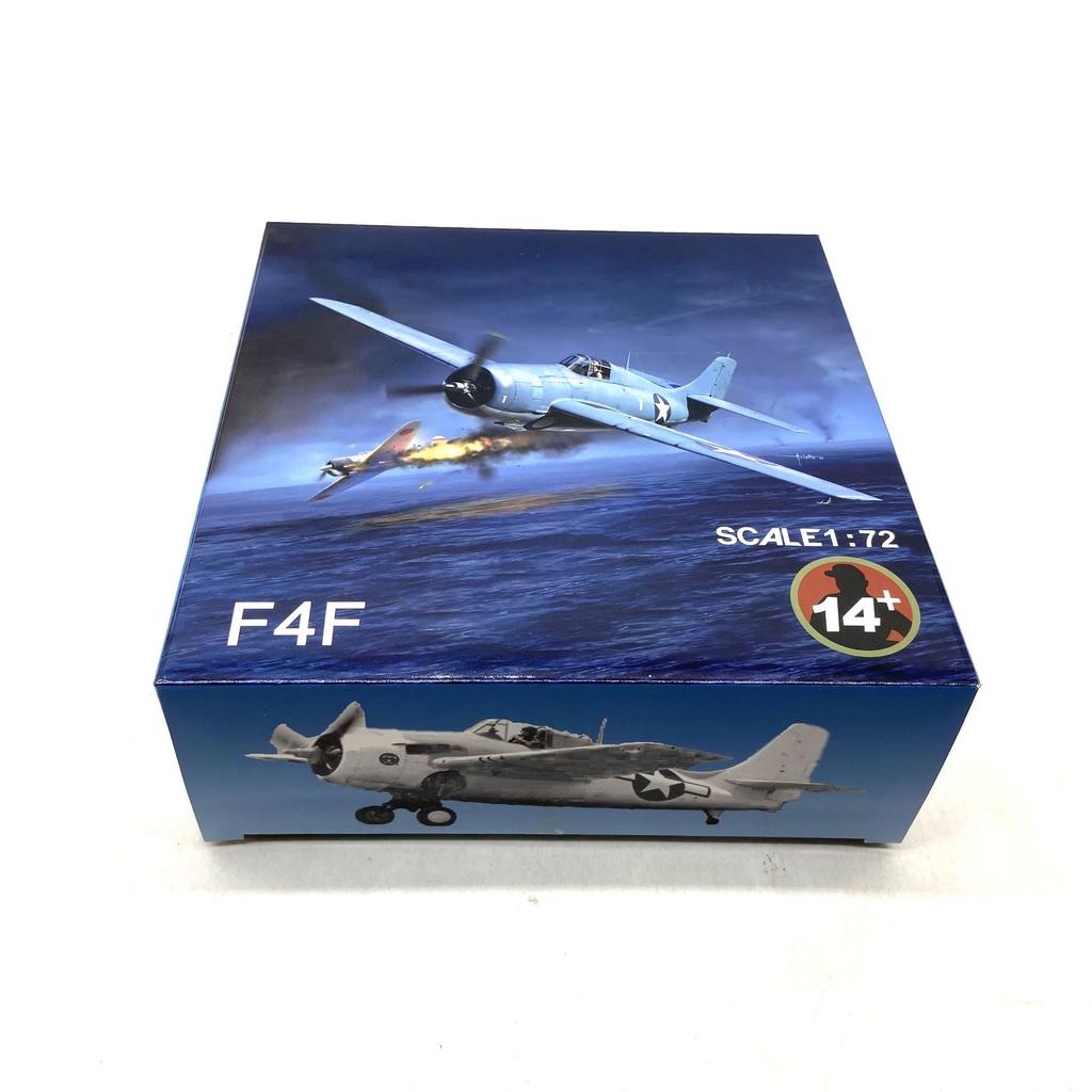 Diecast Metal 1/72 Scale American F4F Wildcat Fighter Military Model Airplane Collect Gift