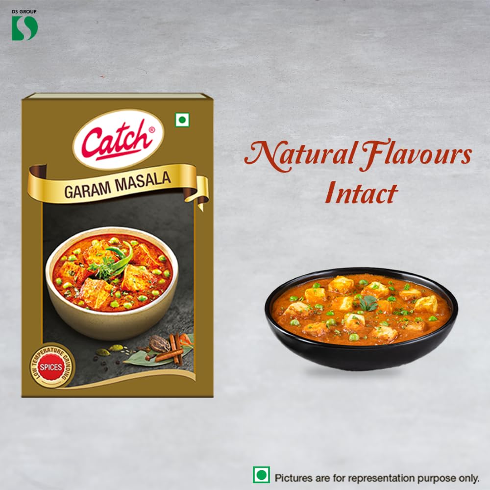 Catch Garam Masala Powder 100g Pack Authentic Indian Spice Blend for Cooking Curries and Vegetables