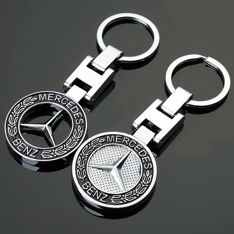 GLC GLB 1ks Klíčenka s logem auta Kovová klíčenka Klíčové příslušenství Pro Mercedes Benz AMG W204 W205 W203 W211 W212 W213 W201 W210 W124