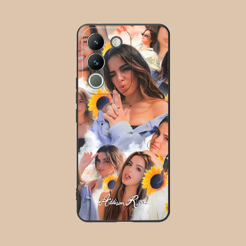 Addison Rae Mobile Phone Case for VIVO V60 V50 V40 V30 V29 V27 V25 V23 Pro Lite 5G Colorful Printing Cover Luxury Pretty Cover