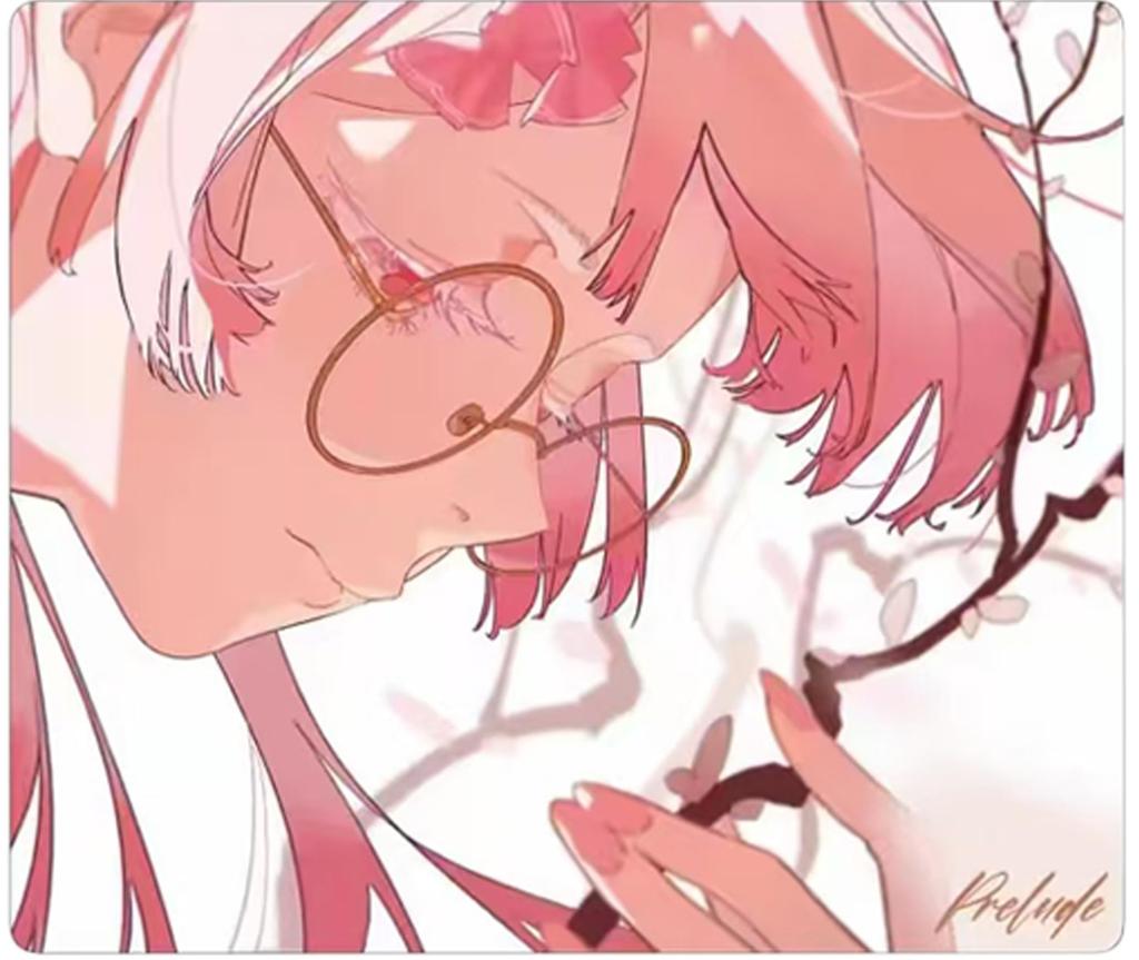 EVOLAST GEAR UME Gaming Mouse Pad Fabric Control Illustration Anime XL Size 490 x 420mm Polyurethane Base Edge Processing Flat Packaging / / / / / /