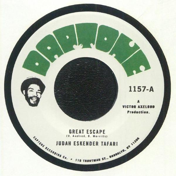 

7inch Record JUDAH ESKENDER TAFARI Great Escape Bezos Vs. Musk 1157 Daptone Records 2024 US Reggae Ska Dub Used