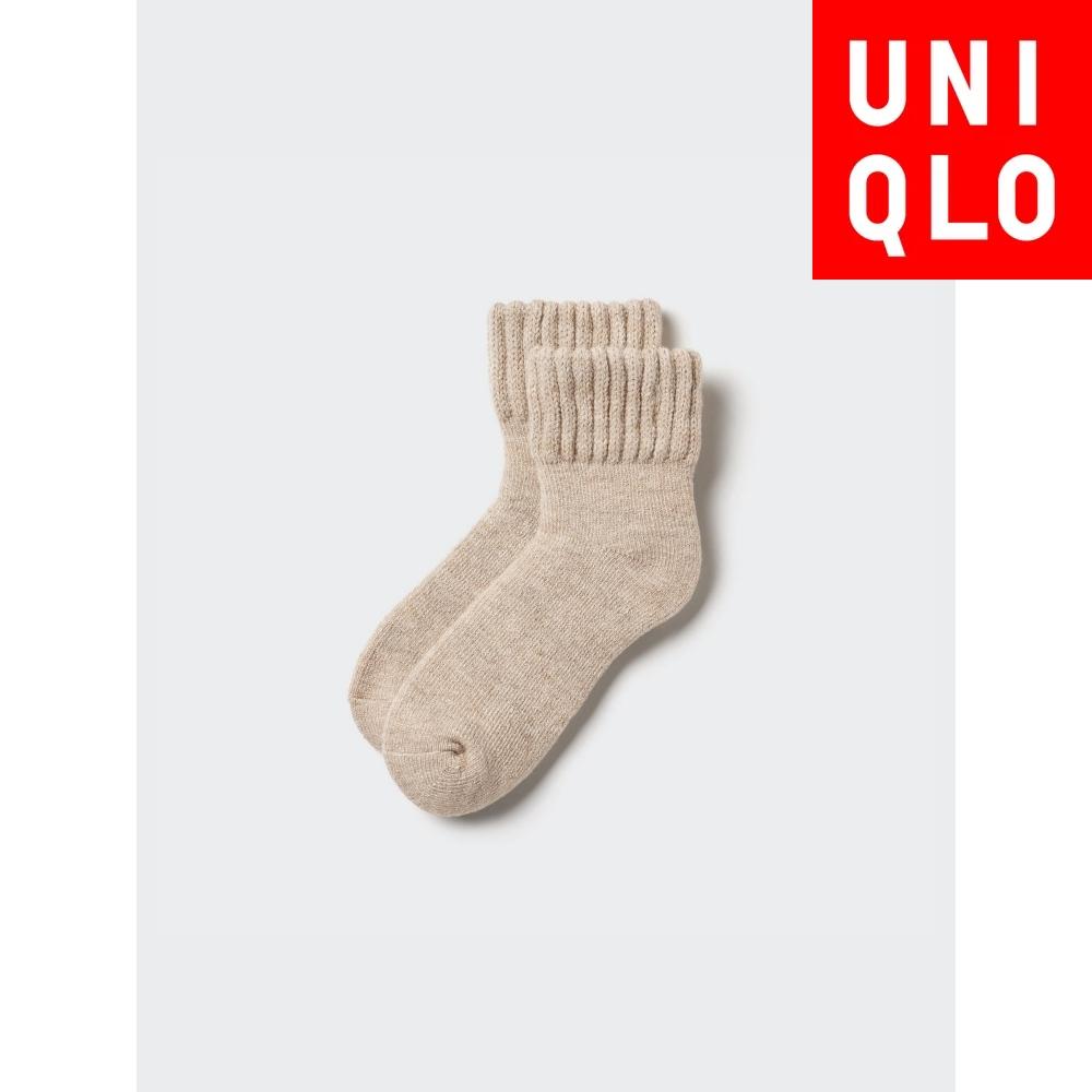 

Uniqlo Japan Heattech Socks Room Pile 31 BEIGE/2426