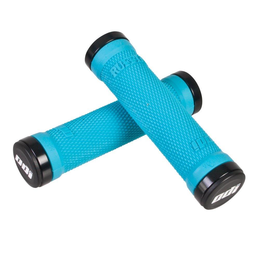 ODI Ruffian Lock-On Grips, Aqua/Black