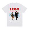 Leon Film Der Profi Vintage T-Shirt Klassischer Film Baumwolle Unisex T-Shirt Neues Tee T-Shirt Damenhemden für Frauen
