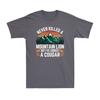 Never Killed A Mountain Lion But I Have Choked A Cougar Vintage Unisexs Tshirt