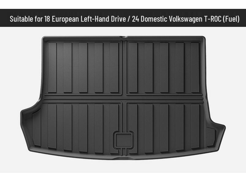 Volkswagen T-ROC 2018-2024 LHD TPE Floor and Trunk Mats
