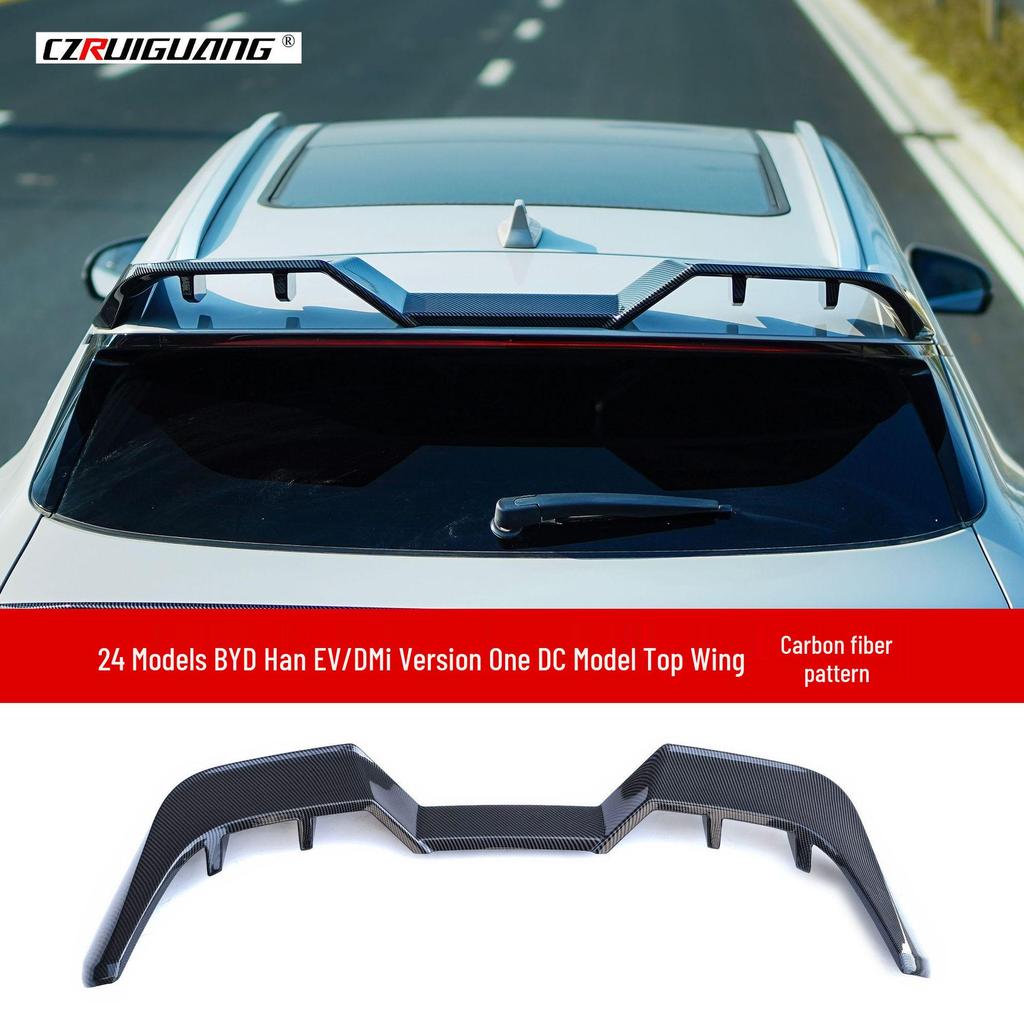 23 BYD Song PLUS Front and Rear Body Kit: Modified Lip, Splitter, Bumper, Side Skirts, and Spoiler